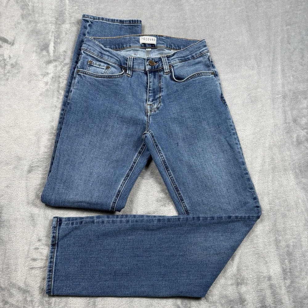 Tecovas Slim Fit 30x32 Men's Blue Jeans Medium Wash Denim Western Wear